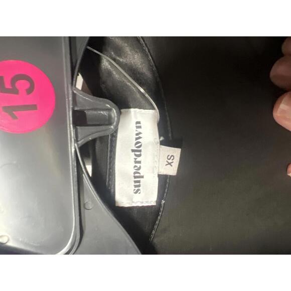 superdown sophie draped mini dress - Picture 4 of 7